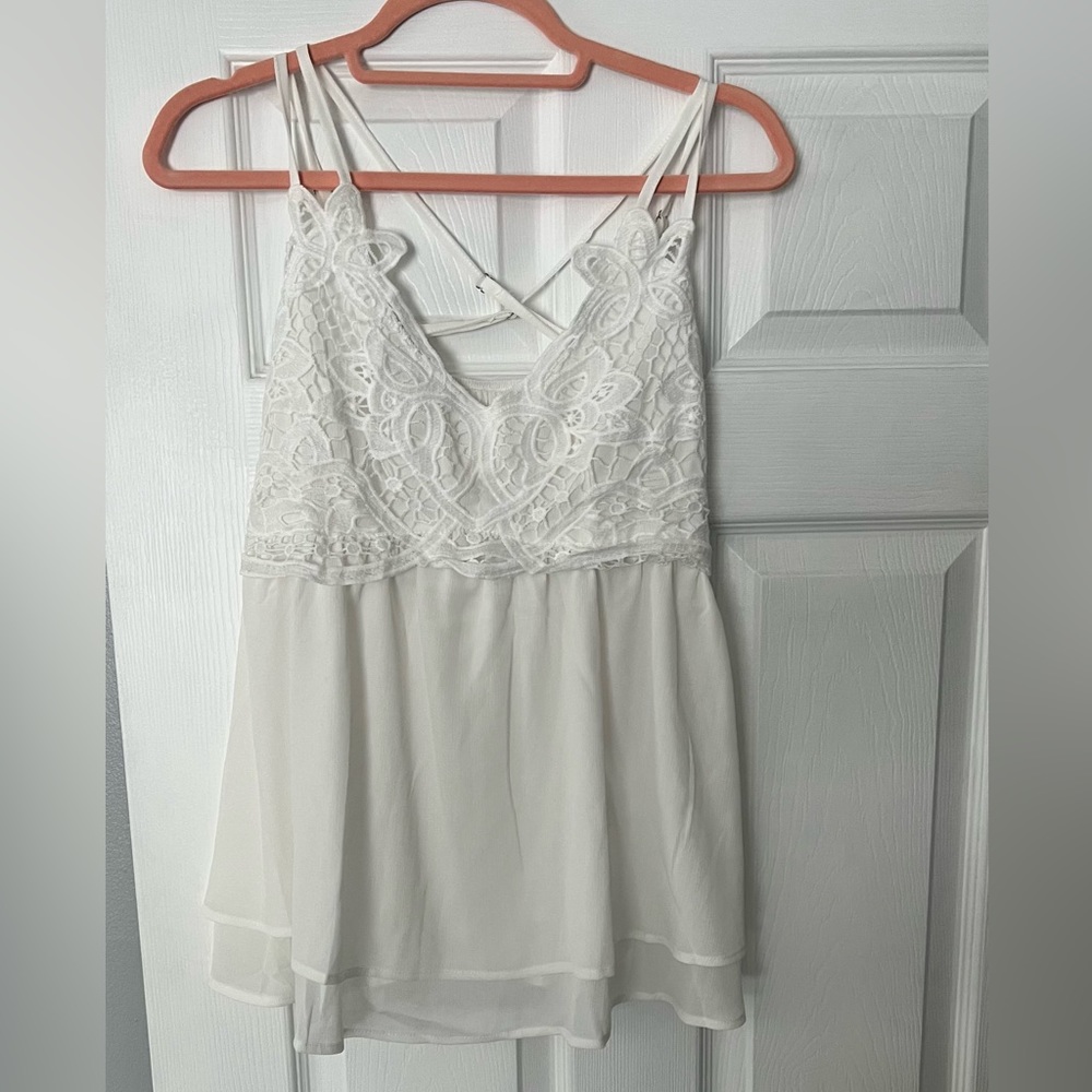 White tank top from Amazon